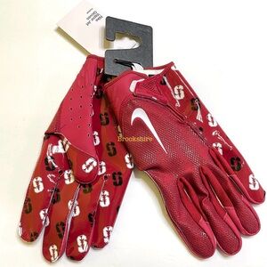 Nike Vapor Jet 7.0 Football Gloves Stanford Cardinal Size 4XL DX5290-620